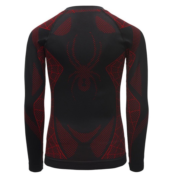 One set of Spyder Caden base layer top and bottoms red or green L/XL kids - Picture 3 of 15